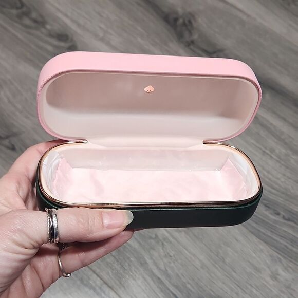 GUC Kate Spade Pink/Green Hard Sunglasses Case - Picture 5 of 8